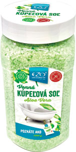 Ezo vonná kúpeľová soľ Aloe vera 1200 g - Teta drogérie eshop
