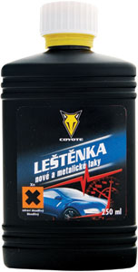 Leštenka na nové a metalické laky 250 ml