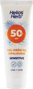 Helios Herb gél-krém na opaľovanie Sensitive OF 50+ 75 ml