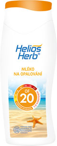 Helios Herb mlieko na opaľovanie OF 20 400 ml - Teta drogérie eshop