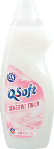 Q-Soft aviváž Sensitive Touch 2l - Silan aviváž Aromatherapy+ Coconut Water Scent & Minerals 58 PD | Teta drogérie eshop