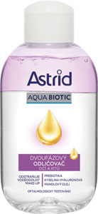 Astrid dvojfázový odličovač očí a pier Aqua Biotic 125 ml - Teta drogérie eshop