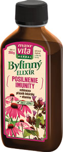 MaxiVita Herbal bylinný elixír posilnenie imunity 200 ml