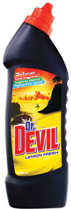Dr. Devil tekutý WC čistič Lemon 750 ml  - Teta drogérie eshop