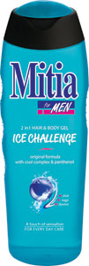 Mitia for men 2in1 sprchový gél Ice Challenge 400 ml 