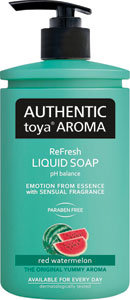 Authentic Toya Aroma tekuté mydlo s dávkovačom red watermelon 400 ml 