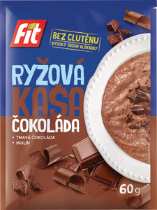 Fit ryžová kaša s čokoládou 60g