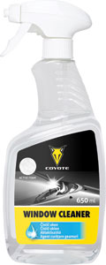 Coyote čistič okien mechanický rozprašovač 650 ml - Coyote čistič motorov 5 l | Teta drogérie eshop