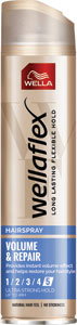 Wellaflex lak na vlasy Volume & Repair 250 ml