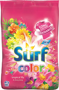 Surf prací prášok 60 PD Color Tropical - Teta drogérie eshop