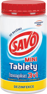 Savo bazén chlór tablety MINI 3v1 0,8 kg - Teta drogérie eshop
