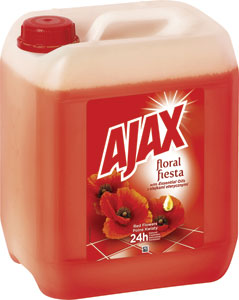 Ajax univerzálny čistiaci prostriedok Floral Fiesta Red Flowers červený 5000 ml - Teta drogérie eshop