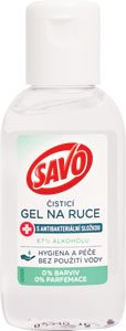 Savo čistiaci dezinfekčný gél na ruky 50 ml - Fa tekuté mydlo Hygiene&Fresh Kokos 250 ml | Teta drogérie eshop