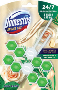 Domestos WC Aroma 2 ks White Flower