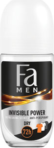Fa MEN pánsky dezodorant roll-on Invisible Power 50 ml - Nivea Men guľôčkový antiperspirant Fresh Kick 40 ml | Teta drogérie eshop