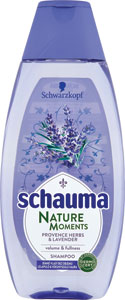 Schauma šampón na vlasy Natural Moments Lavender 400 ml - Teta drogérie eshop