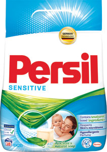 Persil prací prášok Sensitive 18 praní 1,17 kg - Persil prací prášok Deep Clean Plus Active Fresh Silan 45 PD | Teta drogérie eshop