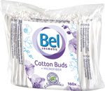 Bel Cosmetics vatové tyčinky 160 ks - Bella Cotton hygienké vatové tyčinky BIO 300 ks | Teta drogérie eshop