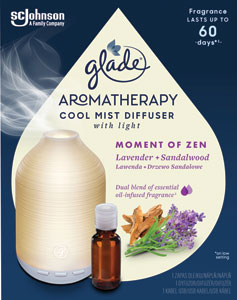Glade Aromatherapy esenciálny olej do difuzéra Cool Mist Pure Happiness 1+17,4 ml