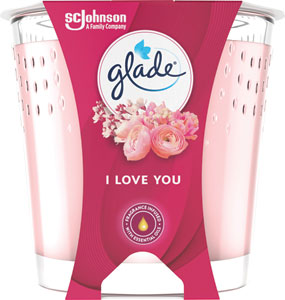Glade sviečka I Love You 129 g