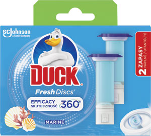 Duck Fresh Discs čistič WC duo náhradná náplň Marine 2 x 36 ml