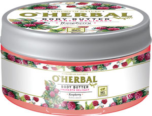 O`Herbal Vegan telové maslo jemnosť amarantu s malinami 200 ml 