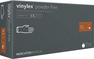 Vinylex rukavice vinylové nepudrované XL 100 ks - Ambulex vinylové rukavice nepudrované veľ. M 100 ks | Teta drogérie eshop