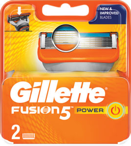 Gillette Fusion náhradné hlavice Power 2 ks - Teta drogérie eshop