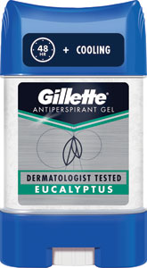 Gillette gelový antiperspirant a dezodorant Eucalypt 70 ml  - Teta drogérie eshop