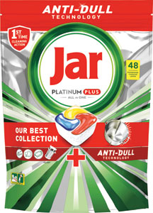 Jar Platinum tablety do umývačky riadu Plus 48 ks - Teta drogérie eshop