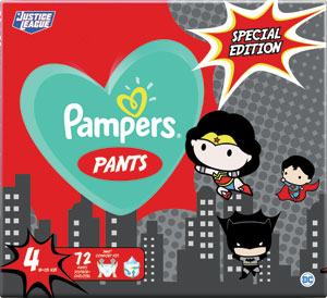 Pampers Pants plienkové nohavičky Limited edition veľkosť 4 72 ks - Teta drogérie eshop