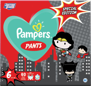 Pampers Pants plienkové nohavičky Limited edition veľkosť 6 60 ks