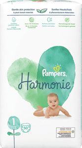 Pampers Harmonie detské plienky veľkosť 1 50 ks