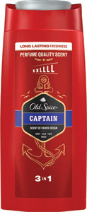 Old Spice sprchovací gél a šampón Captain  675 ml 