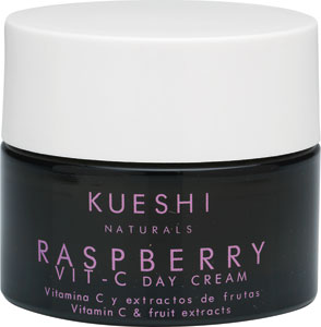 Kueshi rozjasňujúci denný pleťový krém Raspberry + Vitamin C 50 ml