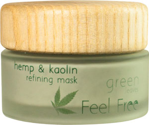 Feel Free Cosmos maska a peeling na pleť Hemp & Kaolin 50 ml