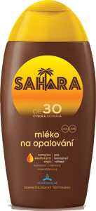 Sahara mlieko na opaľovanie OF 30 200 ml - Teta drogérie eshop
