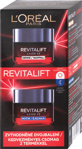 L'Oréal Paris Revitalift Laser duo denný a nočný pleťový krém 2x50 ml