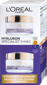L'Oréal Paris Hyaluron Specialist duo denný a nočný pleťový krém 2x50 ml - Teta drogérie eshop