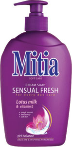Mitia tekuté mydlo s dávkovačom Sensual Fresh 500 ml 