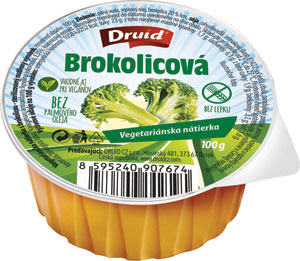 Druid vegetariánska nátierka Brokolicová 100 g
