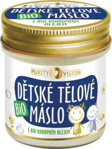 Purity Vision Bio detské telové maslo 120 ml