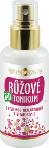 Purity Vision ružové tonikum s kyselinou hyalurónovou a vitamínom C 100 ml
