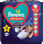 Pampers Night Pants plienkové nohavičky veľkosť 4 25 ks - Teta drogérie eshop