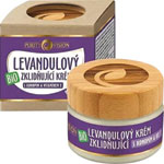 Purity Vision upokojujúci levanduľový pleťový krém s konope a vitamínom E 40 ml - Teta drogérie eshop