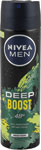 Nivea Men antiperspirant Boost 150 ml - Axe pánsky dezodorant v spreji Epic Fresh 150 ml | Teta drogérie eshop