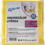 Q-Home Univerzálna utierka 38x35cm 3 ks - Teta drogérie eshop