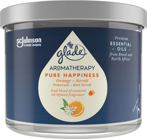 Glade Aromatherapy sviečka Pure Happiness 260 g