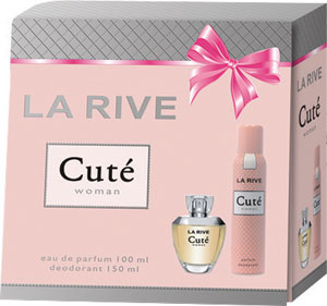 La Rive vianočná kazeta Cuté (EDP+deo)