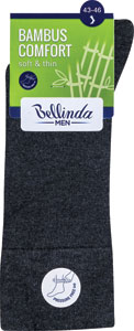 Bellinda Bambus Comfort ponožky Silver 43-46